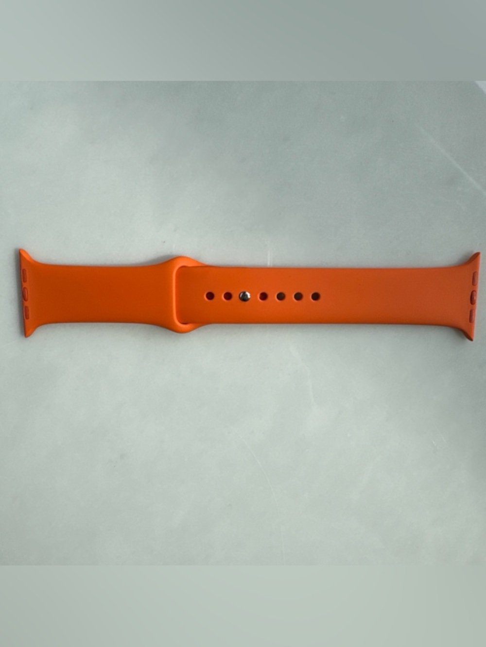 Apple Watch X  Hermès Sport Band Orange Size M/L 44mm New Unused